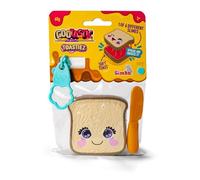 Simba Gootastic Toastez Jouet à écraser en Forme de Toast, 6 variétés aléatoires, en PVC Souple, Sac à Pain Amusant, Anti-Stress, Hauteur 8 cm, à partir de 3 Ans
