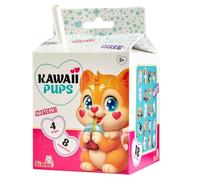 Simba - Kawaii Pups - 4 Pièces - Blind Pack - 17 Chiots à Collectionner - Aliment Fétiche et Carte à Collectionner Inclus - A Partir de 3 Ans