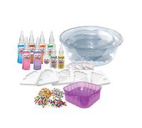 Simba Aqua Gelz Deluxe Boutique de crème glacée Set créatif 3D + 8 ans | Créez plus de 40 figurines 3D ; 9 gels de base et paillettes, 6 moules, additif, bol, récipient et garnitures Mix-Ins