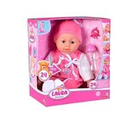 Simba - Laura Poupée Parle - 38cm - Corps Souple - 24 Sons - Piles Incluses