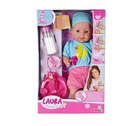 Simba - Laura Poupon A Faim - 38cm - Cuillère et Biberon Magique - 105010964