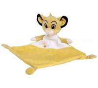 Simba le Lion : Grand Doudou Plat 22 X 22 Cm - Peluche Enfant lion + carte tigre - Bebe - Naissance