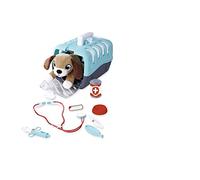 Simba Mallette vétérinaire en peluche 24 cm – 7 pièces avec accessoires – 25x18x17 cm – dès 3 ans