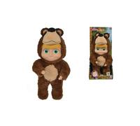 Simba - Poupée Masha avec déguisement ours, 25 cm, couleur 109301064