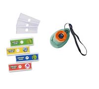 Simba - Nature World NW Microscope Portable, 11 cm, 4 échantillons à Analyser Inclus, 3 Diapositives, à partir de 5 Ans, 104342666