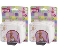 Simba New Born Baby Diapers 105561906 Multicolore (Lot de 2)
