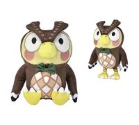Simba Animal Crossing Eugen - Figurine en Peluche - Échelle de musée de New Horizons - Peluche Douce à Collectionner, Jouer et Offrir - 25 cm - À partir de 0 Mois