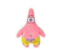 Simba Peluche Patricio (Bob l'éponge) 20 cm – Doux, rembourrage 100% recyclé, licence officielle