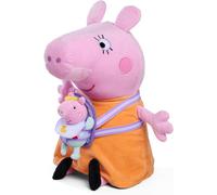 Simba Officiel Peppa Pig Maman Cochon & Evie Peluche Douce