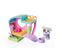Simba Pamper Petz Mini Playhouse, avec Chien Mignon et de Nombreux Accessoires, 16 cm, à partir de 3 Ans