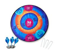 Simba – Jeu de fléchettes d'extérieur Park Dart – 3 fléchettes 14 cm, cible pliable Ø132 cm