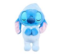 Simba Peluche Stitch endormi avec Son 31 cm. Stitch couché avec Pyjama. Fonction Respiration, lumière et Musique relaxante. Convient dès 0 Mois. Licence Disney Officielle (6315870637)