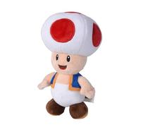 Simba Peluche Toad 20 cm Douce Microfibre Multicolore – Licence officielle