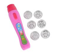 Simba Peppa Pig 109262386 Projecteur Lumineux projeté Images 6 Motifs LED 16 cm à partir de 3 Ans Rose/Vert/Bleu/Jaune