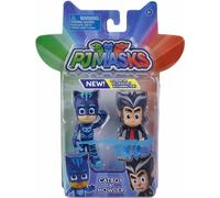 Simba 109402223 PJ Masks Ensemble de Figurines Catboy avec Howler Unisexe Enfant