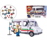 Simba Pompier Sam Trevor's Bus avec accessoires Pour enfants
