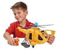 Simba Pompier Sam Wallaby II Hélicoptère avec figurine