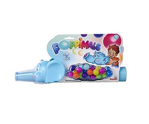 Simba - Poppimals - Eléphant Lanceur de Balles 35cm - 20 Balles Incluses - pour Enfant dès 3 Ans - 105953083