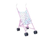 Simba Poussette de poupée - Poussette de poupée Pliable pour Enfants à partir de 3 Ans - Jouet léger de Voyage - avec Ceinture de sécurité et Design éléphant - Pliable - Hauteur 55 cm