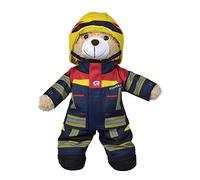 Simba Rosenbauer 108101001 Ours en Peluche avec Costume de Pompiers pour Enfants dès Les Premiers Mois 30 cm