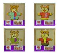 Eichhorn Puzzle en bois S 5401 – Ours (Simba)