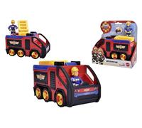 Simba - Sam Le Pompier Camion Junior Jupiter - Véhicule des Pompiers avec Personnage, 109252656038, +3 Ans
