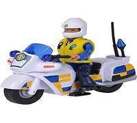 Simba - Sam Le Pompier - Moto de Police + Figurine Malcolm Articulée - Accessoires Inclus - Dès 3 Ans - 109251092038