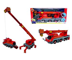 Simba Sam Rescue Crane Set, 109252517038, +3 Ans, 50 cm, Personnage de Sam Inclus et Chien Radar