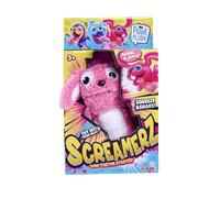 Simba ScreamerZ - 105953332 - Lapin en Peluche avec Sons Amusants - pour Les Enfants à partir de 5 Ans, Approx. 30 cm, Rose