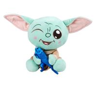 Simba Peluche Star Wars Grogu avec lézard 25 cm Bleu Enfants