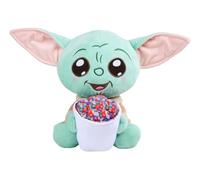 Simba Star Wars The Mandolorian & Grogu - Peluche avec Pop-Corn - 25 cm - Peluche Douce - Idée Cadeau pour Enfants et Fans à partir de 0 Mois