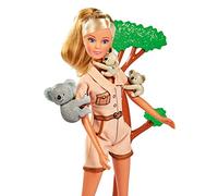 Simba - Steffi Love et Son Koala - Poupée Mannequin 29cm - Tenue d'Exploratrice - 105733490