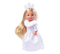 Simba Steffi Love - Evi Love Princesse d'hiver - Mini Poupée 12cm - Robe Blanche - Coronne et Collier - Dès 3 Ans - 105733635