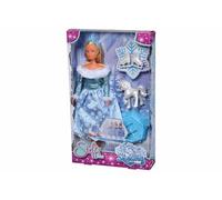 Simba - Steffi Love Patinage - Poupée Mannequin 29cm - Patins à Glace et Licorne - Plateforme Tournante - 105733631