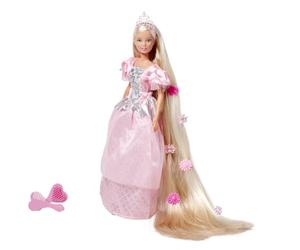 Simba - Steffi Love - Poupée et Mini Poupée - Princesse Rapunzel - Rose - 29 cm