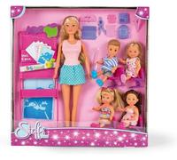 Simba Steffi Love Poupée Playset Avec Evi À L'École