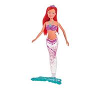 Simba - Steffi Love Sirène Paillettes et Lumière - Poupée Mannequin 29cm - Nageoire Lumineuse - 105733049