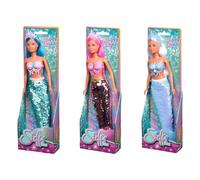 Simba - Steffi Love Sirène Sequins - Poupée Mannequin 29cm - Paillettes Réversibles - Nageoire Amovible - 105733498