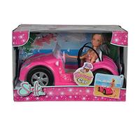 Simba - Steffi Love Voiture Cabriolet - Poupée Mannequin 29cm - Tenue Estivale - 105738332