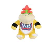 Simba Super Mario Bowser Jr. Peluche - Doudou (22 cm) de l’Univers Super Mario Galaxy, Peluche Douce, Jouet en Tissu pour Enfants et Fans, à partir de 0 Mois