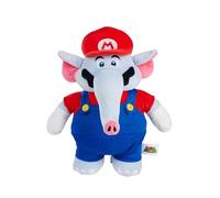 Simba Super Mario Elephant Peluche - Doudou (35 cm) du Film Super Mario Galaxy, Peluche Douce, Peluche pour Enfants & Fans de 0 Mois et Plus