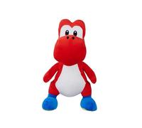 Simba Super Mario Yoshi Peluche Rouge - Doudou 50 cm Licence Nintendo en Peluche Douce pour Bébés, Enfants & Fans à partir de 0 Mois