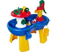 Aquaplay - Table d'Eau - Jeu d'Eau pour Enfant - 2 Bateaux et 2 Figurines Incluses - Champignon Arroseur - Dès 3 Ans - 8700001595