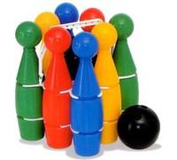 Partner - 5044 - 9 Quilles de Bowling 25 cm + 2 balles