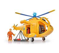 Simba Toys 109251002 Pompier Sam Helicopter Wallaby Ii Avec Une Figure