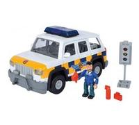 Simba Toys 109251096 - Sam le pompier Voiture de Police 4x4 avec figurine G