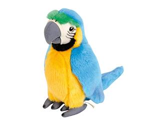 Simba Toys - 5851094 - Doudou - Perroquet Ara - Bleu - 24 cm