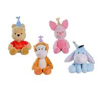 Simba Toys 6315870768 Winnie l'ourson Anniversaire Disney 25 cm Assortiment de 4 modèles
