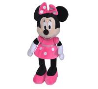 Simba Toys - Disney Minnie Mouse Plush, Soft and Comfortable Material, 100% Orig