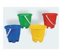 SIMBA TOYS - Lot de 4 seaux BURGENEIMER 16 cm, multicolores